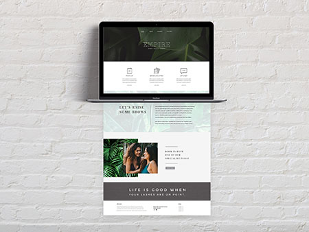 Beauty Website Design Gold Coast